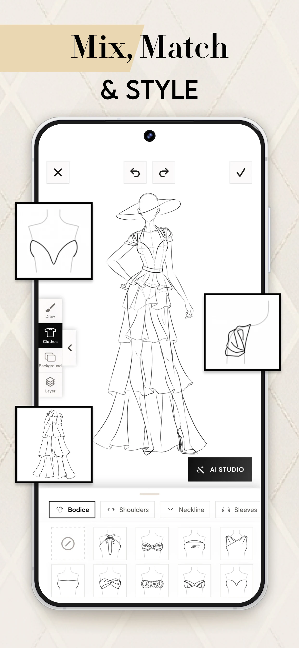 Fashion Design Clothes: Sketch screenshot