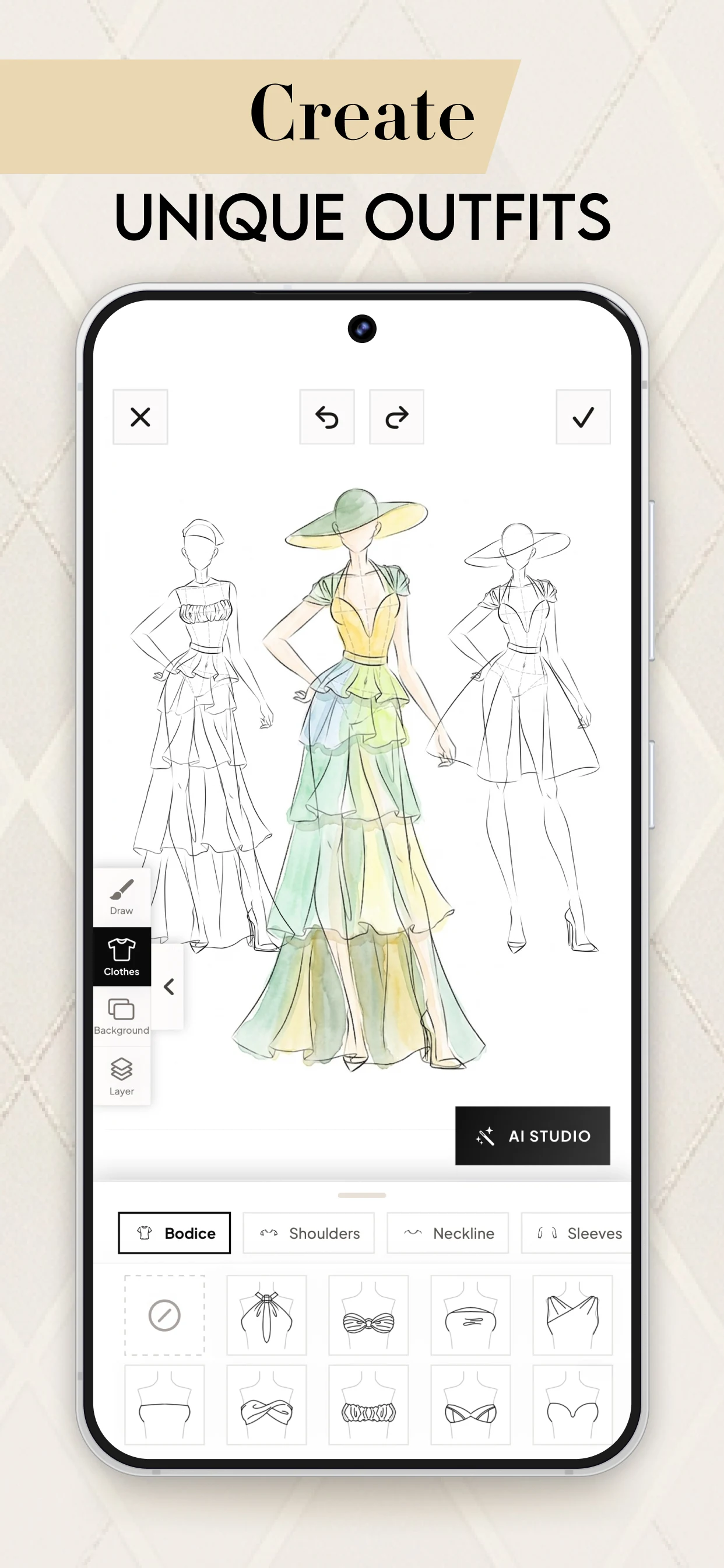 Fashion Design Clothes: Sketch screenshot